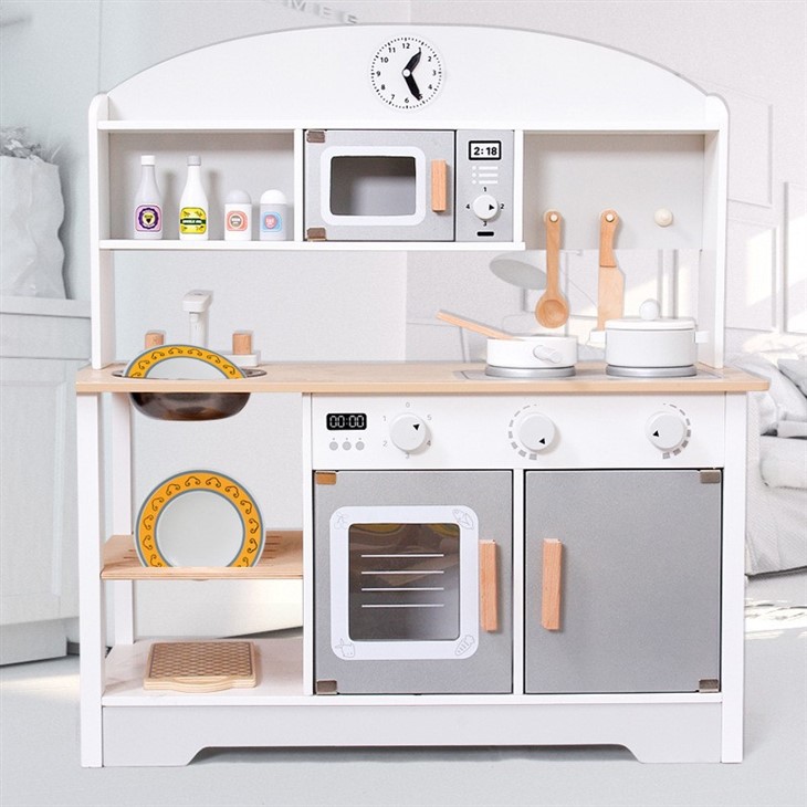 Wood Education Kitchen Set Toys