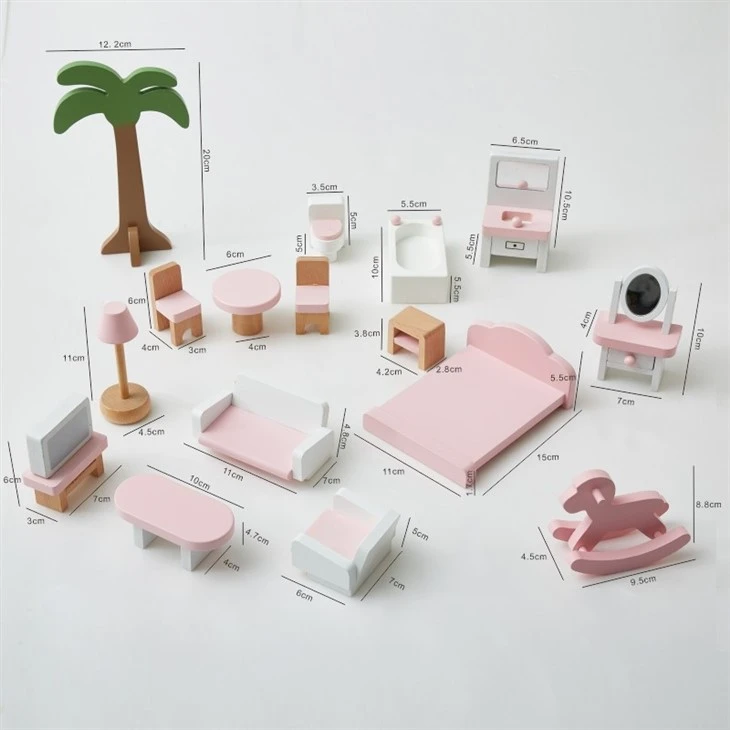 Wood Mini Furniture Set